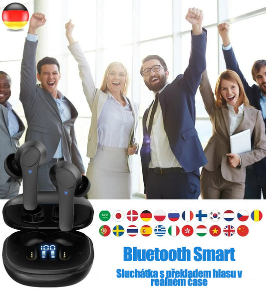 Náhlavní souprava Bluetooth Smart Voice pro překlad v reálném čase