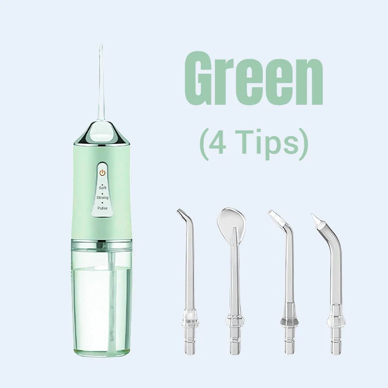 🦷 Přenosný ústní irigátor a dentální nit