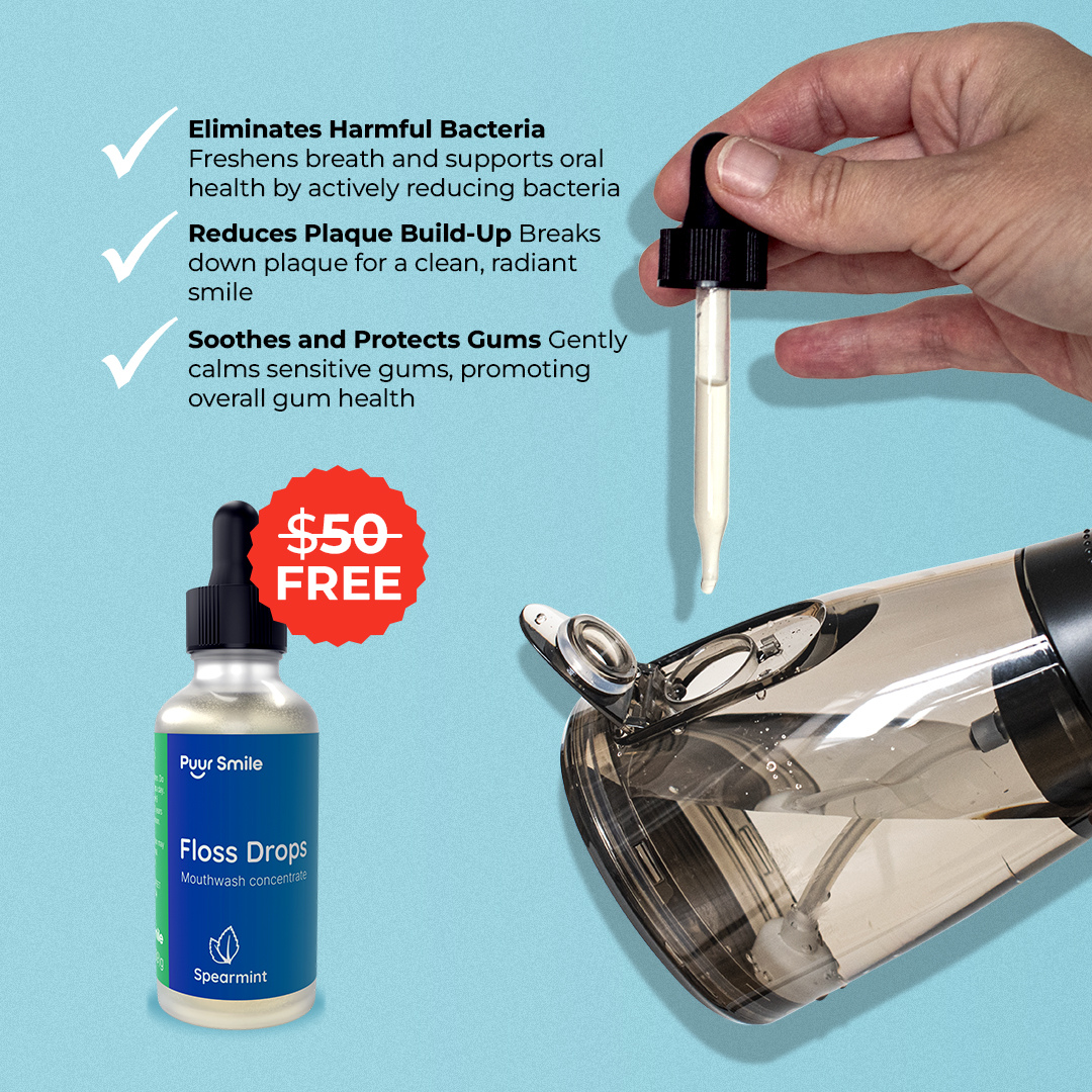 VODNÍ FLOSSER PUURSMILE – SLEVA 55 % NA ČERNÝ PÁTEK + 4 DÁRKY ZDARMA