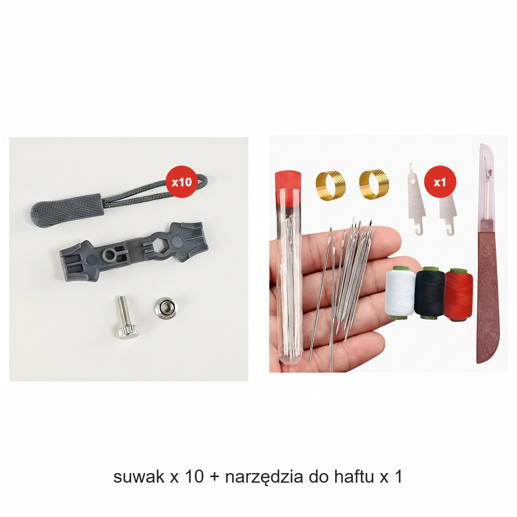 💥 Kupte více, získejte více zdarma! 🔧 Univerzální sada na opravu zipů