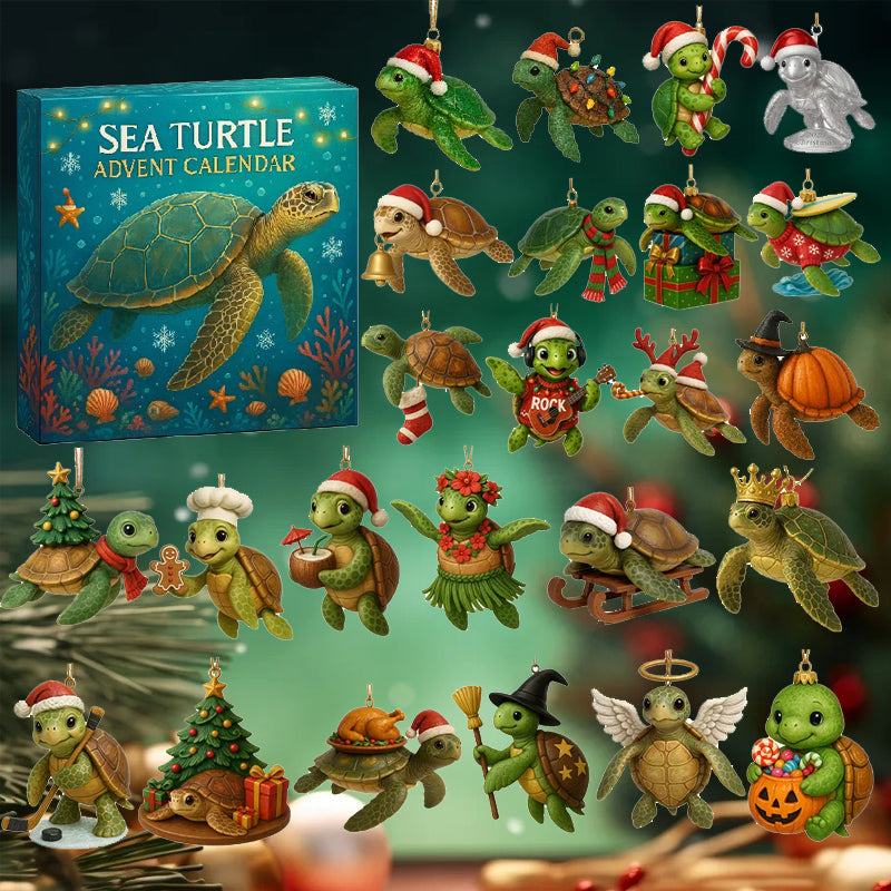 🌊🐢 Adventní kalendář s mořskými želvami 2025