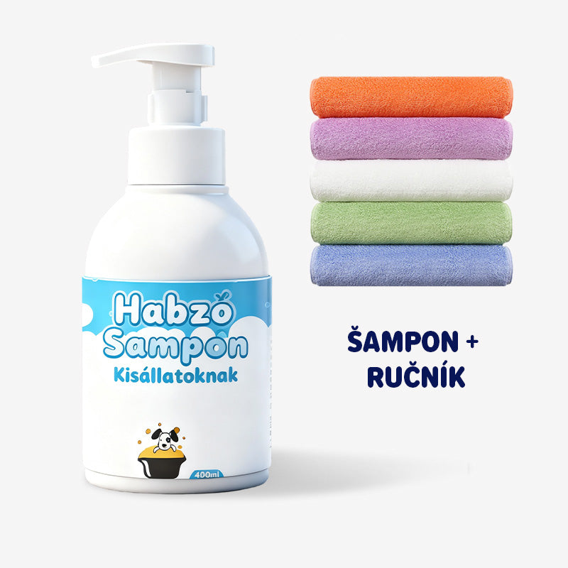 🐱🐈 Jemná rostlinná deodorantová pěna pro domácí mazlíčky