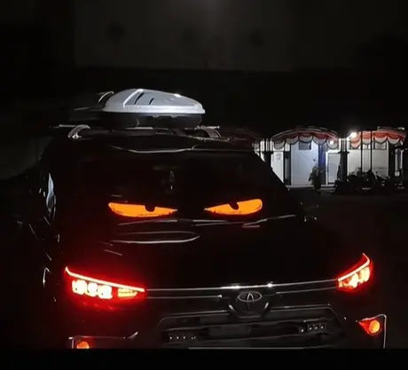 [Exkluzivní výroba] 🔥Ďáblova lampa do auta s LED měkkou obrazovkou