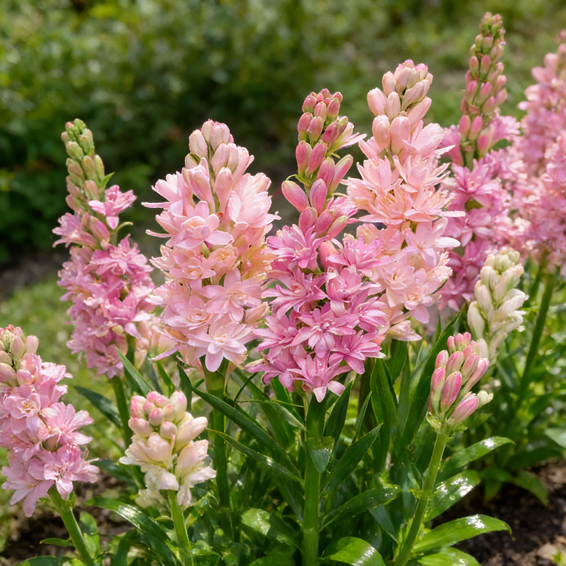🌺Dvojitě parfémované cibulky tuberózy – Měsíční zahradní květina
