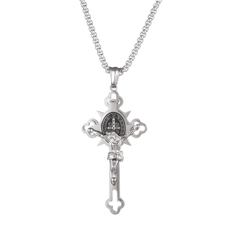 ✨ Křížový přívěsek - 🙏 Požehnání pro toho, kdo ho nosí