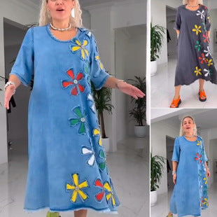 Dámské květinové šaty