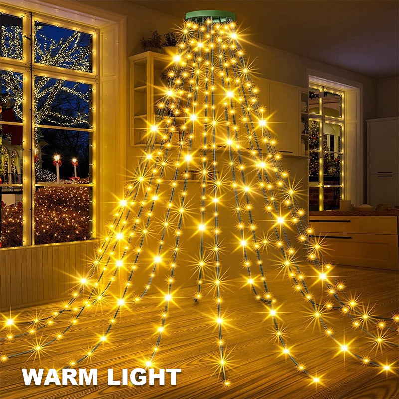 🎄 LED vánoční osvětlení ve tvaru pěticípé hvězdy 🎄