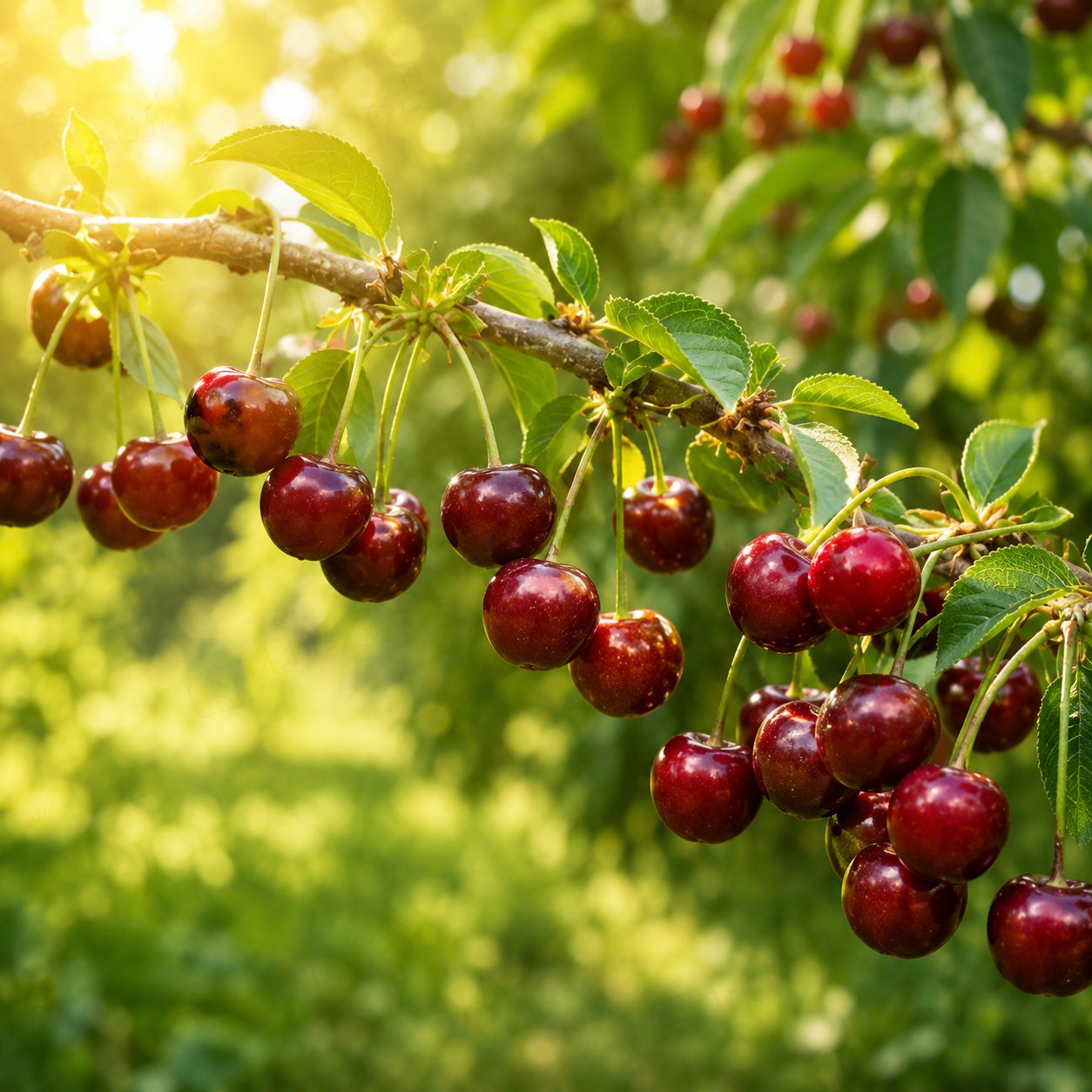 🍒 (Nová sklizeň) Semínka sladké třešně 🌿Předběžně připravena pro vysokou klíčivost (99% klíčivost)
