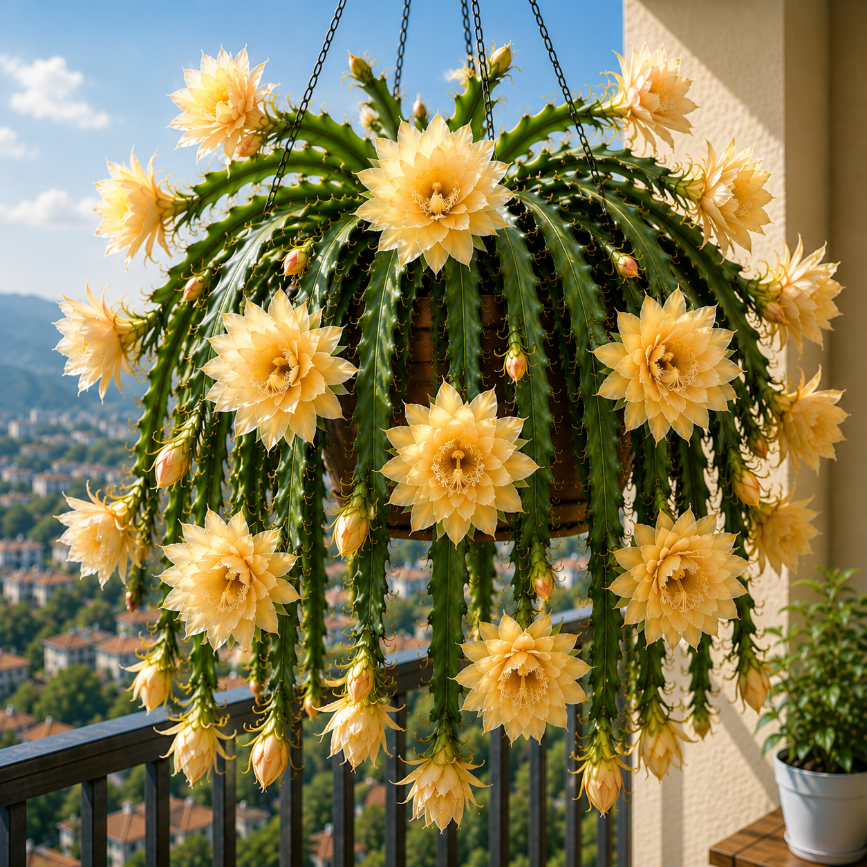 💫 Vzácný kaktus orchideje Epiphyllum 🌸 Vzácná květina, kterou každý obdivuje