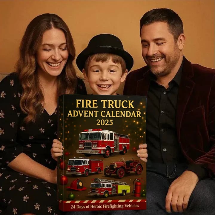🚒🔥ADVENTNÍ KALENDÁŘ HASIČSKÝCH VOZŮ 2025🎁🌲