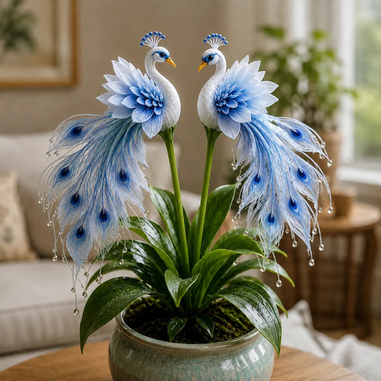 🦚 Cibulky orchidejí Peacock – Živoucí klenot ✨