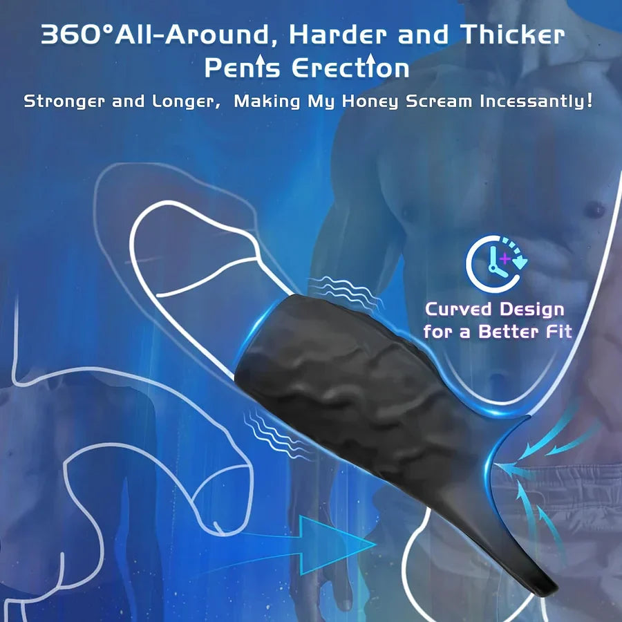 💥Řada Supreme pro páry byla uvedena na trh v roce 2026 - 👑Vibrating Penis Armor Men'Health Trainer