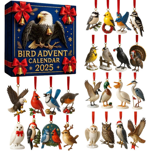 Adventní kalendář s ptáky 2025