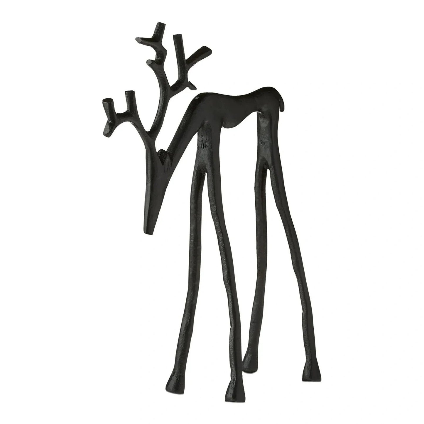 🎅Vánoční bestseller 🦌 Figurka černého soba, vánoční dekorace