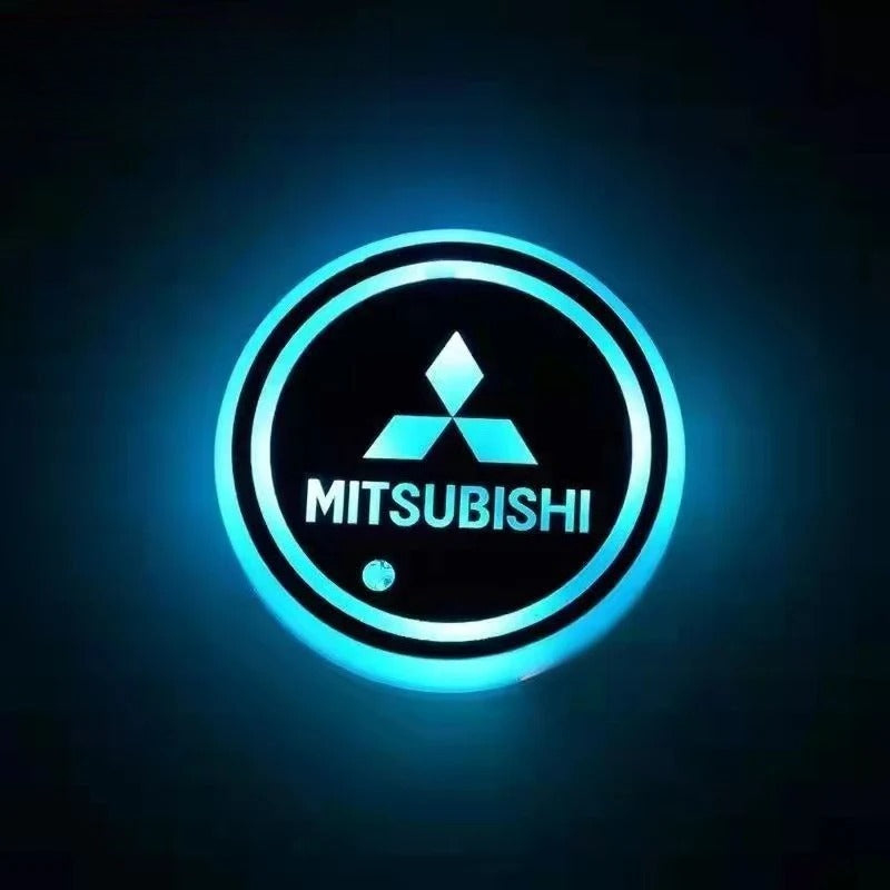 2ks LED podtácků do auta