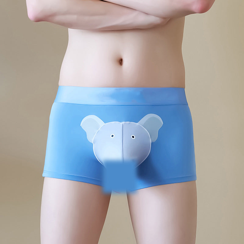 🐘Pánské prodyšné boxerky s 3D kapsou🩲