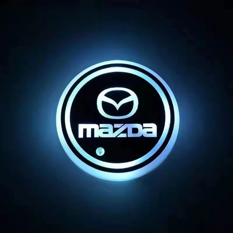 2ks LED podtácků do auta