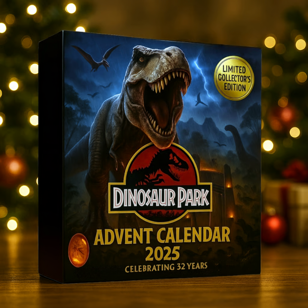 🦖Adventní kalendář k 32. výročí Dinosaur Parku – 2025