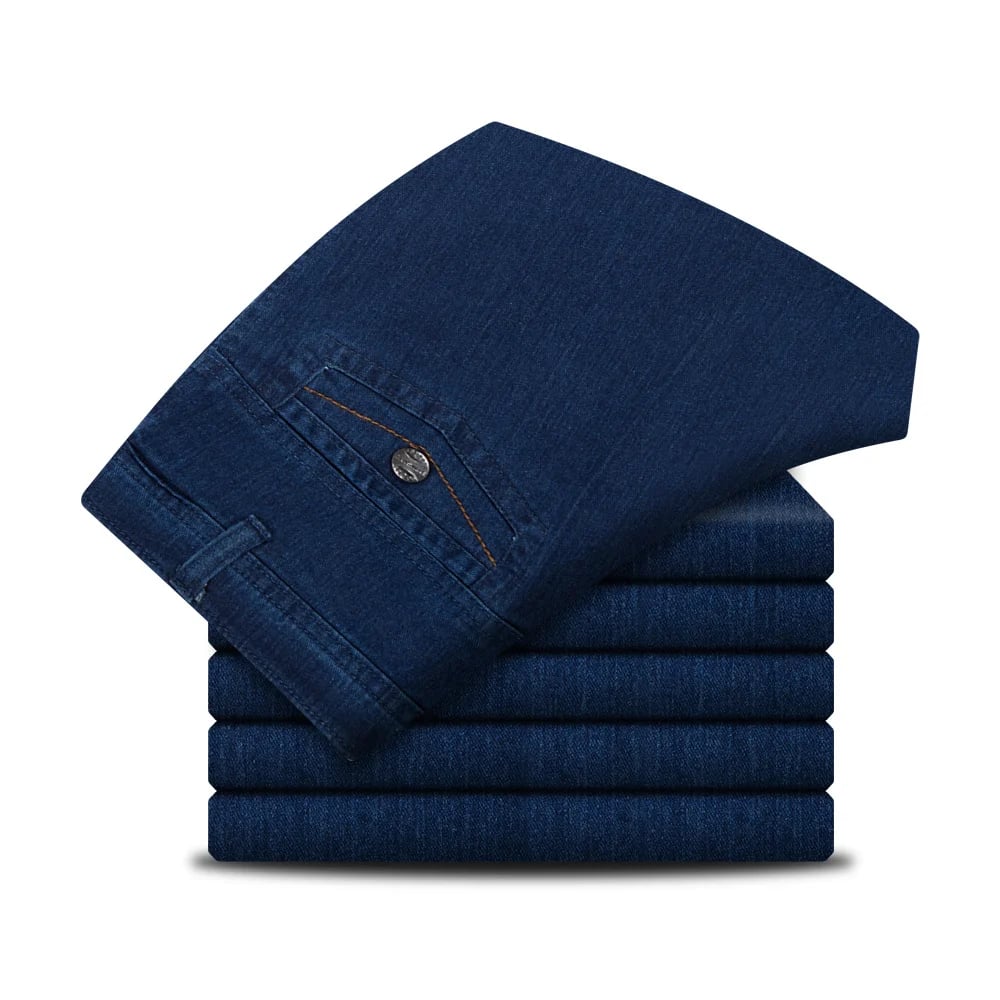 👖 Rovné pánské džíny s vysokým pasem -TAB