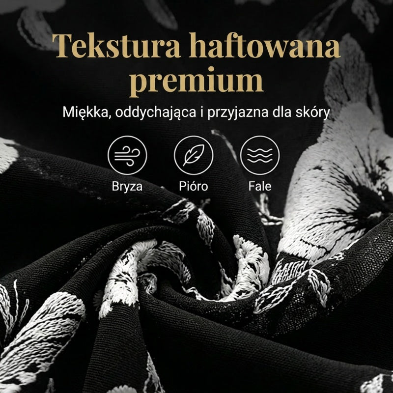 Elegantní dámské šifonové šaty s květinovým vzorem