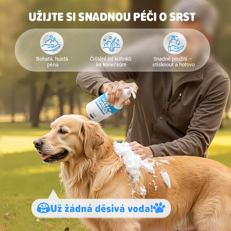🐱🐈 Jemná rostlinná deodorantová pěna pro domácí mazlíčky