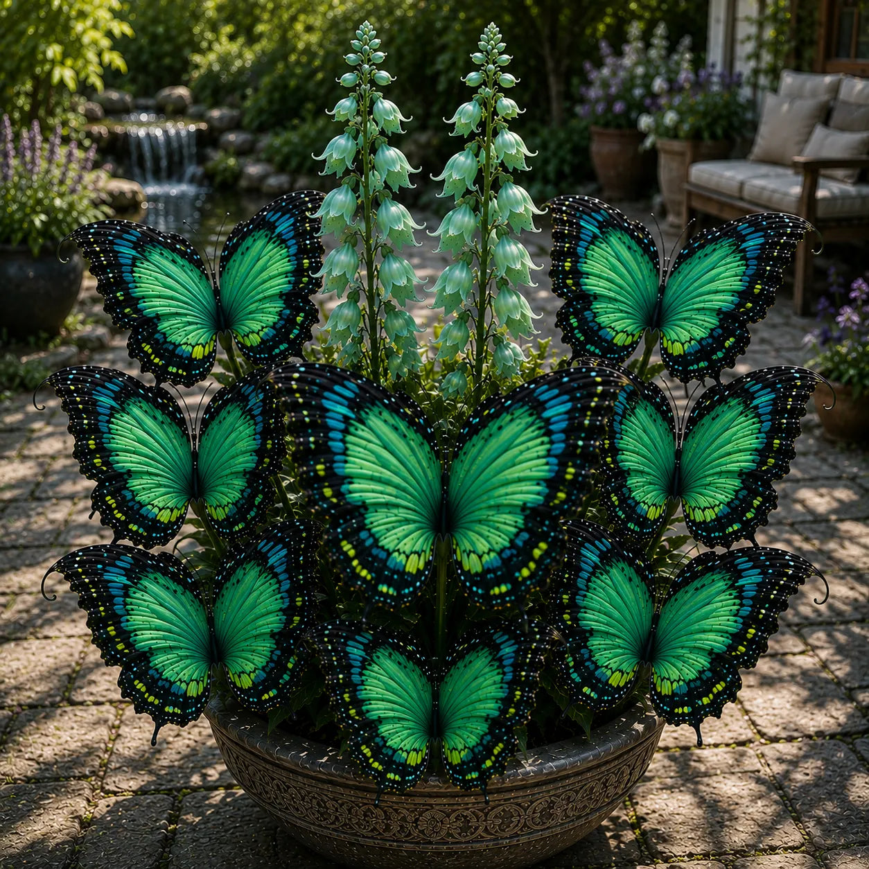 🦋 Cibule hosty Motýlí zahrady - 🌸Hosta, která vypadá jako zahrada plná motýlů