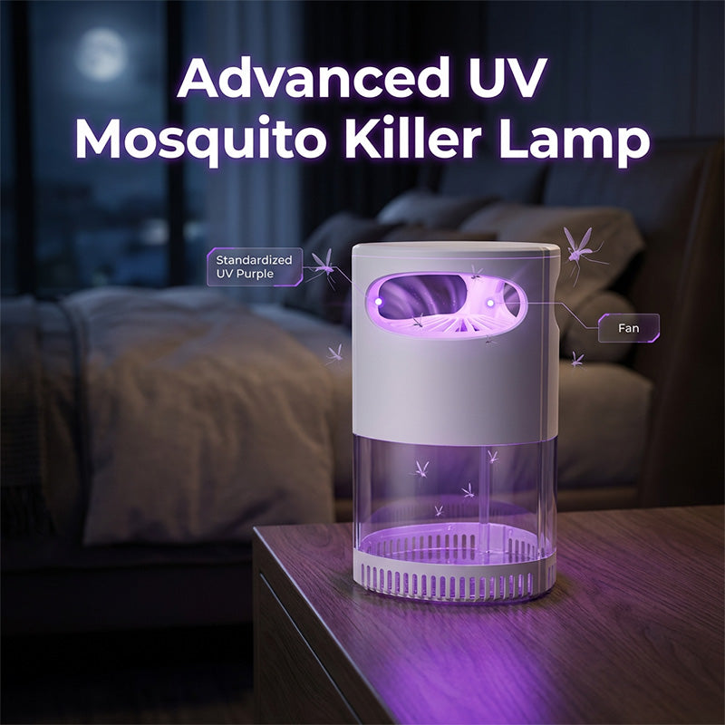 🦟 SLEVA 50 %! UV lampa na komáry – tichá, s USB, bez chemikálií. Prodáno přes 50 000 kusů! 🔇🌙