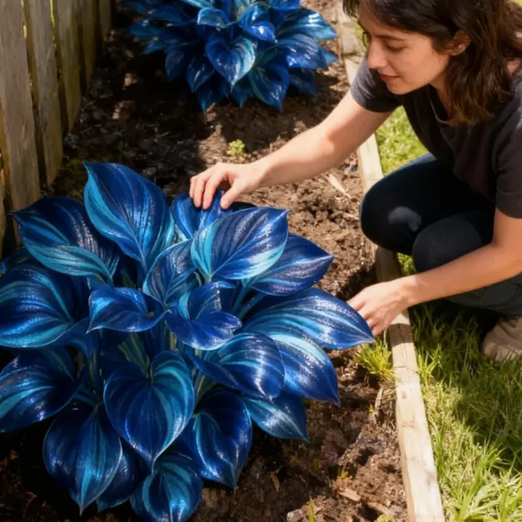 💎 Vzácná, vícebarevná, opálová hosta 🌿 Ohromující listy, které se třpytí po celou sezónu