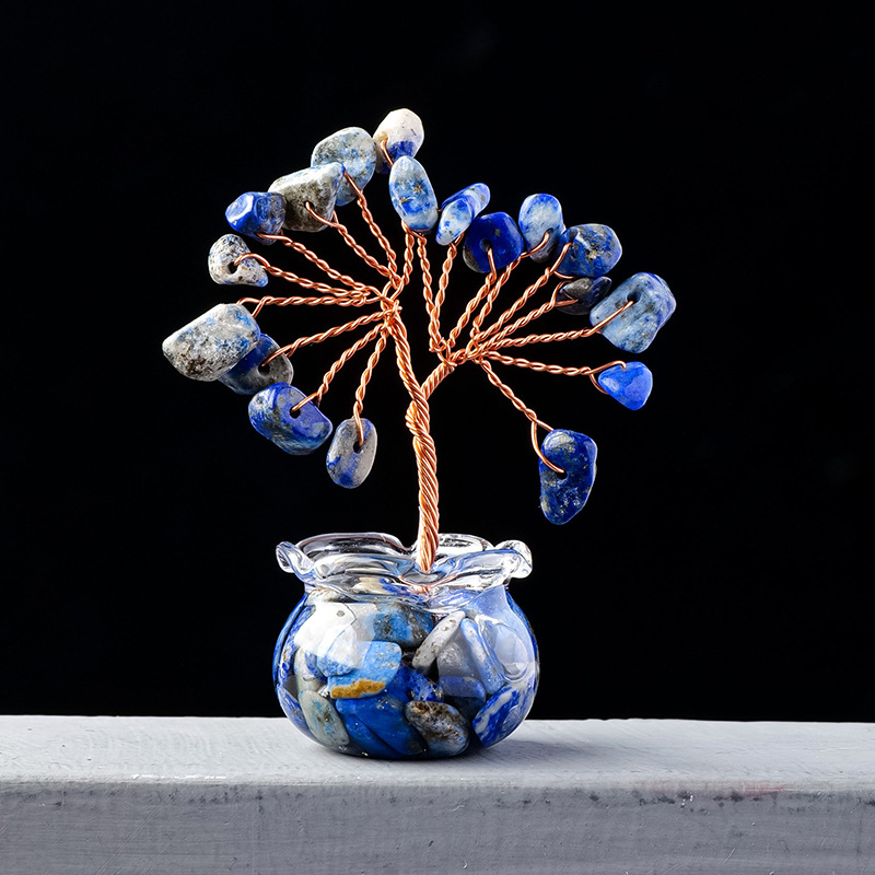 Prémiový křišťálový strom Feng Shui - Přitáhněte si štěstí, bohatství a harmonii do svého domova nebo kanceláře!