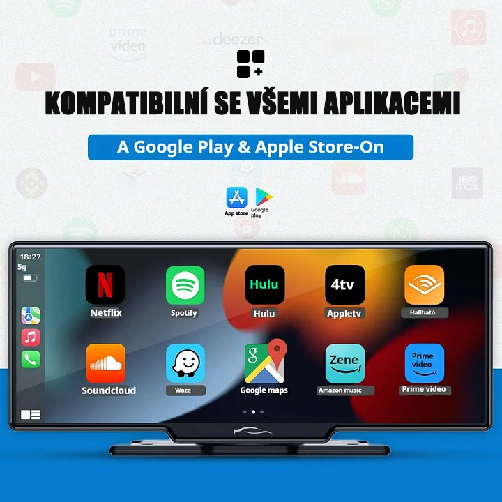 Auto tablet počítač inteligentní audio a video systém (Pro MaxTM model 2025).
