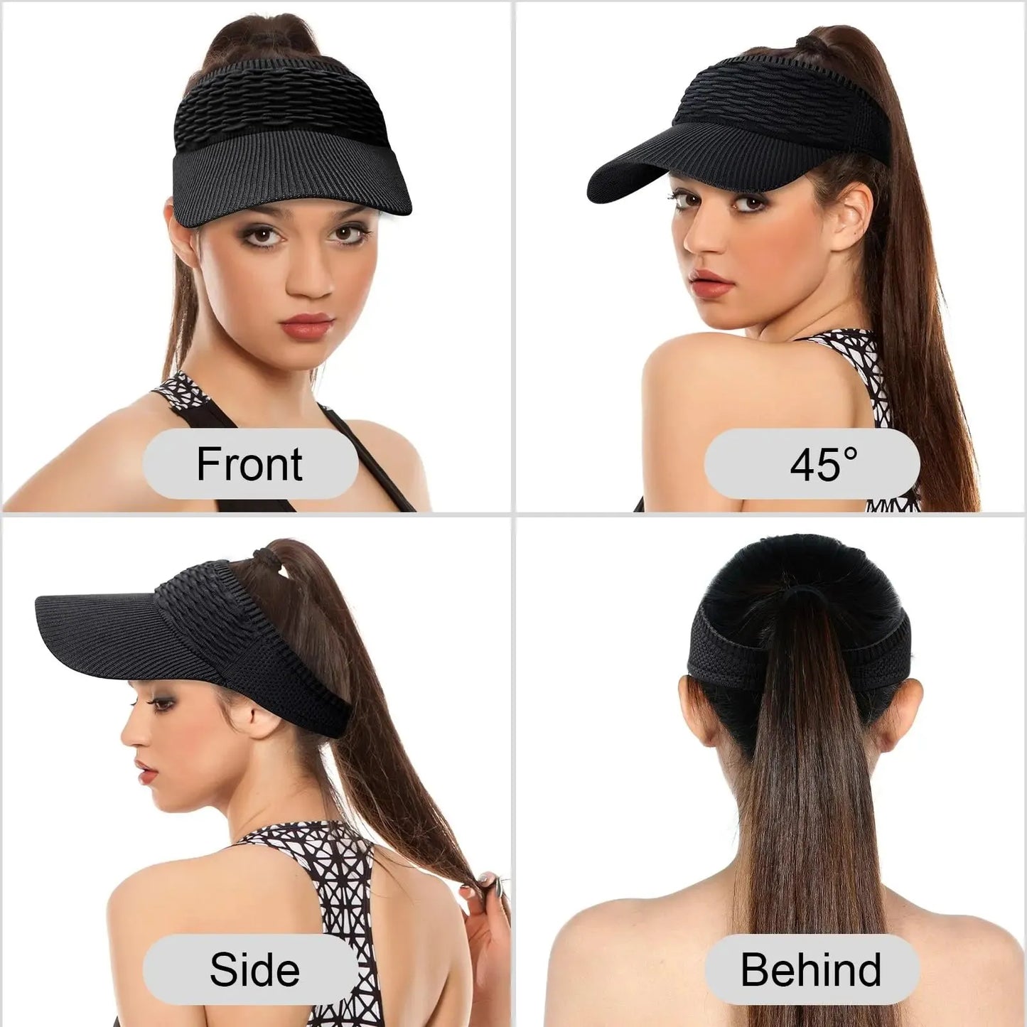 ☀️🧢 Kšiltovka s otvorem pro vysoký culík – UV ochrana, prodyšná, pro outdoorové aktivity a každodenní použití