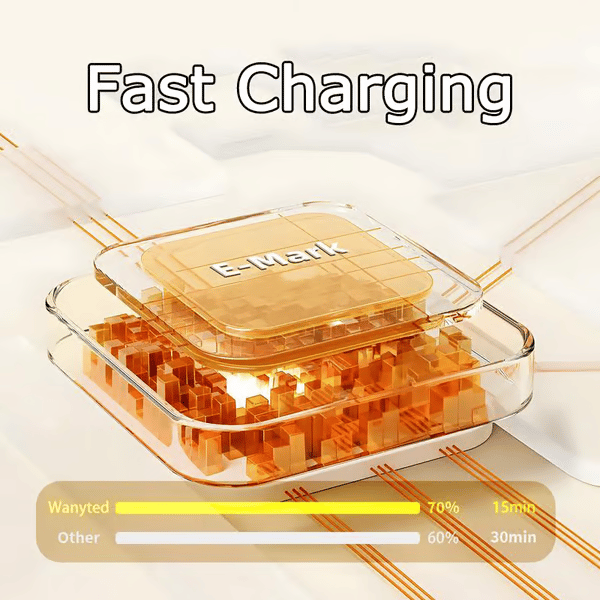 🔥Nabíjecí kabel USB 4 v 1, rychlé nabíjení⚡