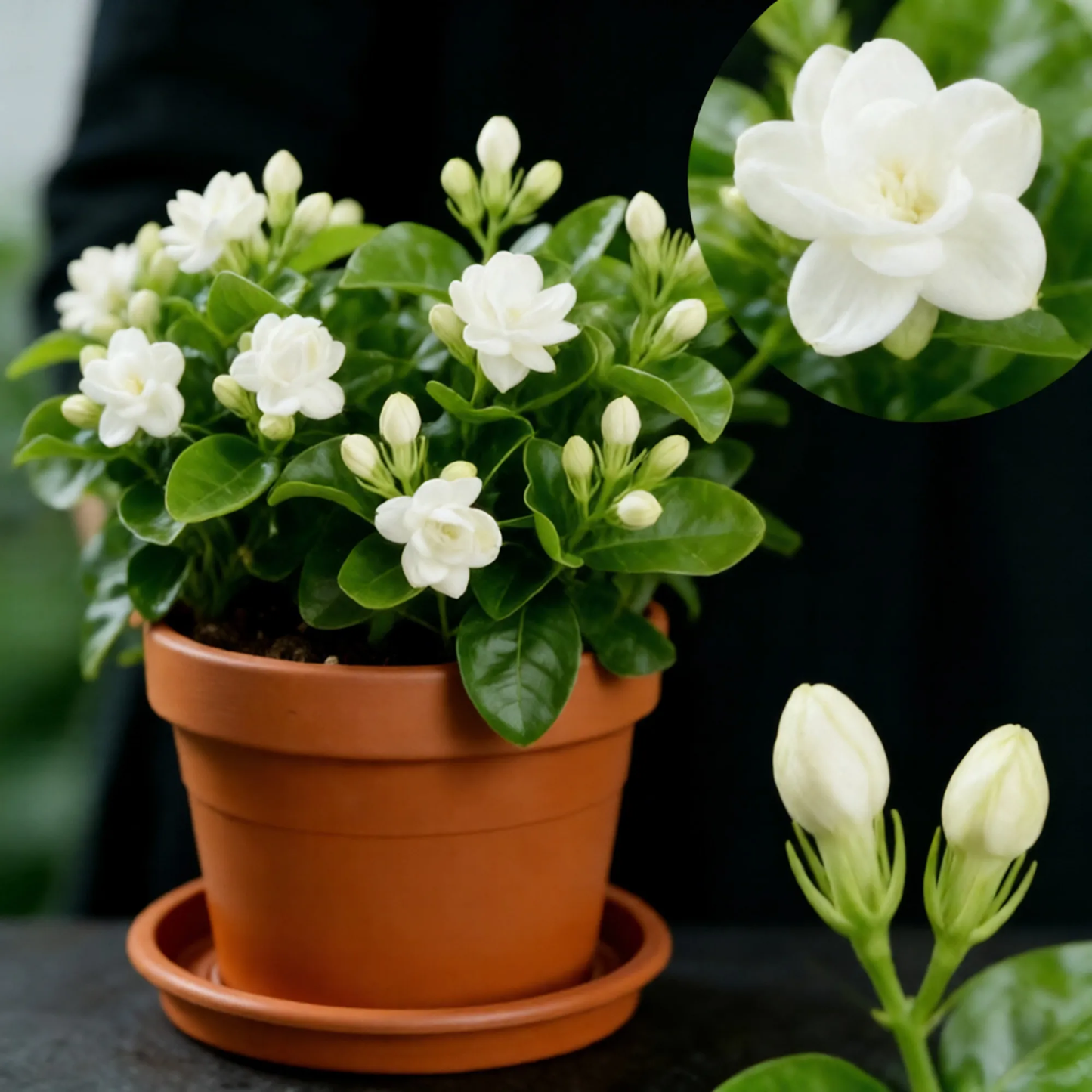 POSLEDNÍ DEN AKCE - SLEVA 49 % 🌸Krásná jasmínová rostlina v květináči (lze zasadit i v zimě)🌸