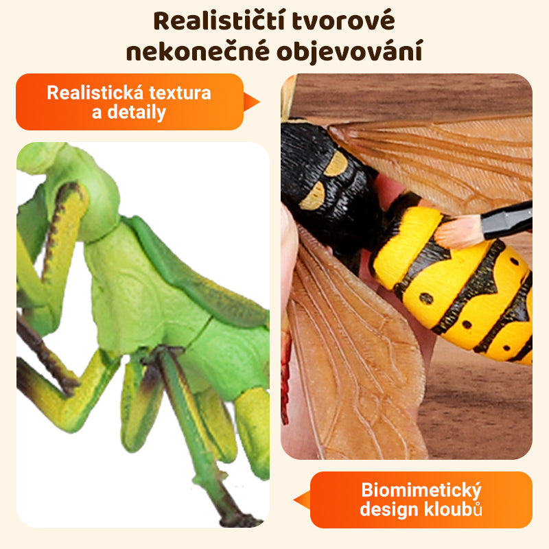 🐞Dětské hračky na sestavování hmyzu a zvířat🦋