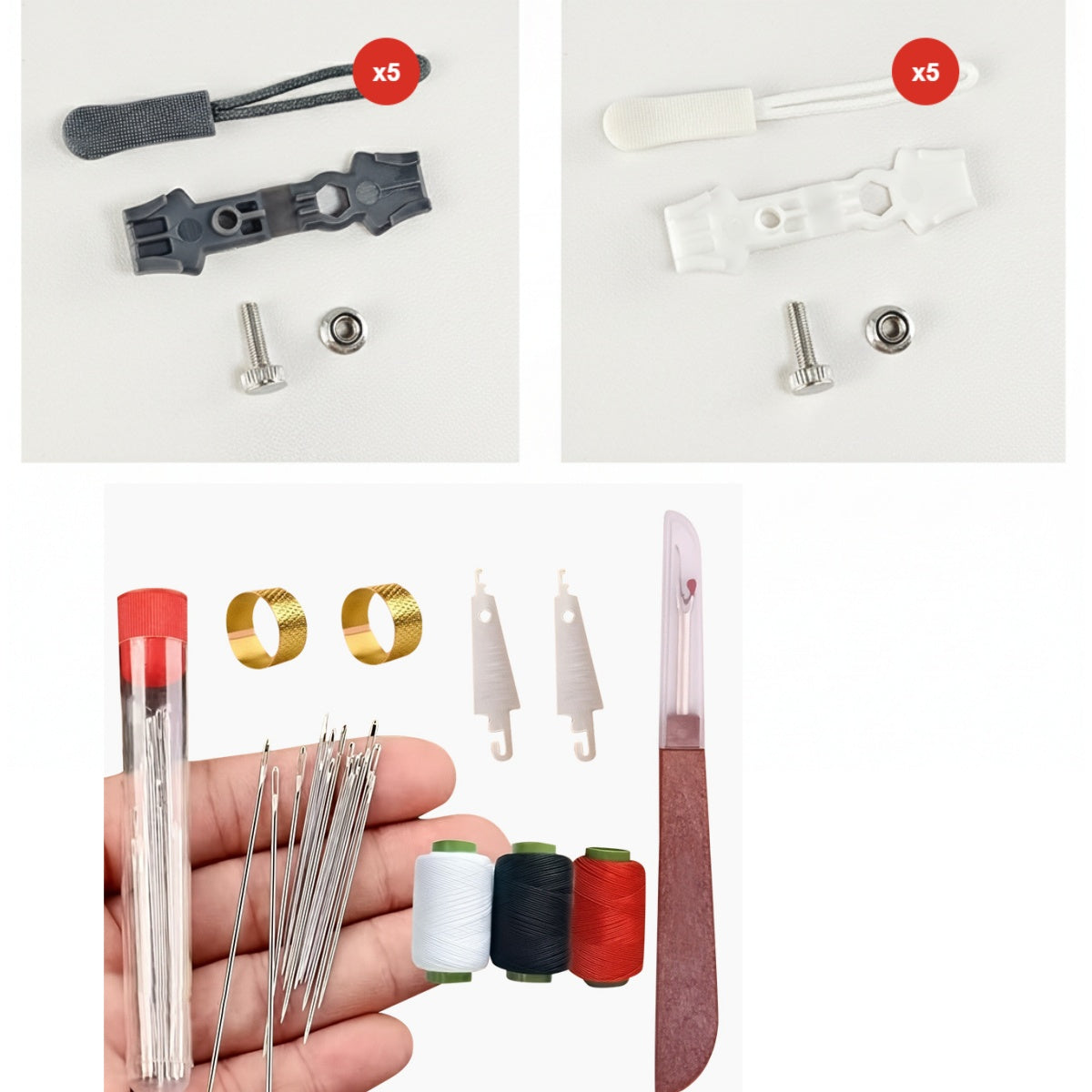 💥 Kupte více, získejte více zdarma! 🔧 Univerzální sada na opravu zipů