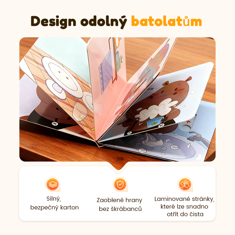 10ks interaktivní sada učebnic pro batolata