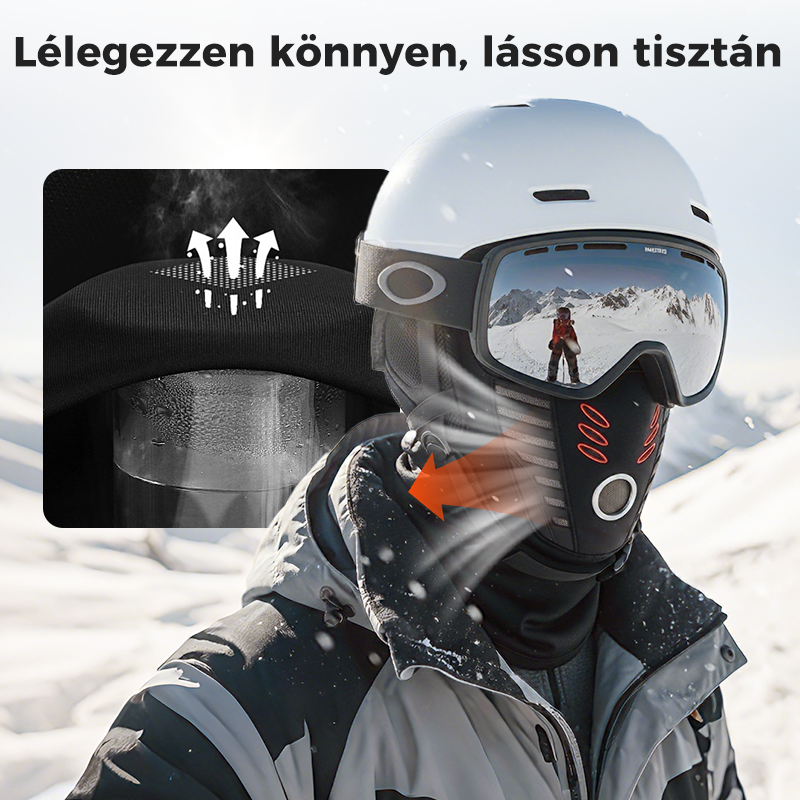 💞 Větruodolná helma pro zimní použití, unisex