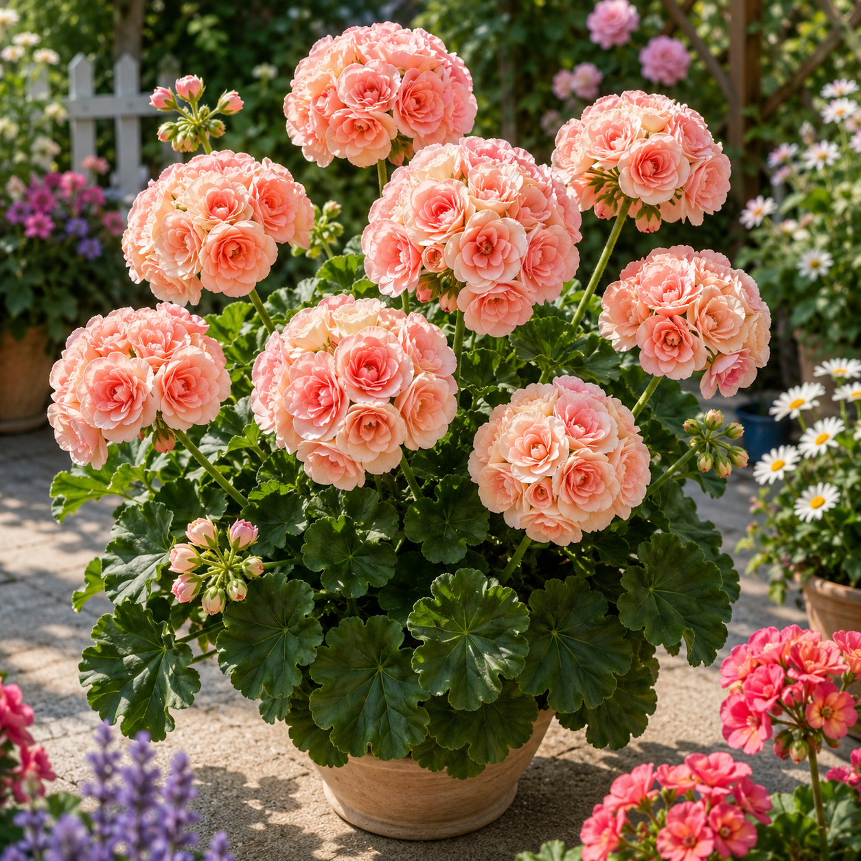 💜 Semínka obřího pelargonie Pom-Pom
