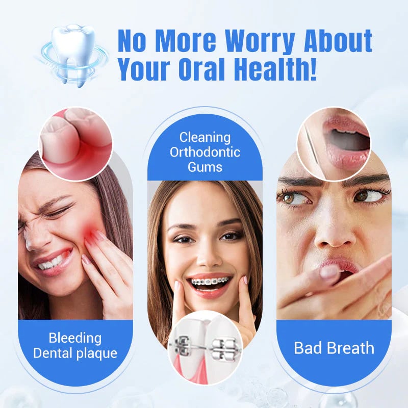 🦷 Přenosný ústní irigátor a dentální nit