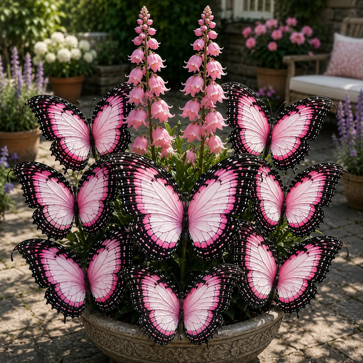 🦋 Cibule hosty Motýlí zahrady - 🌸Hosta, která vypadá jako zahrada plná motýlů