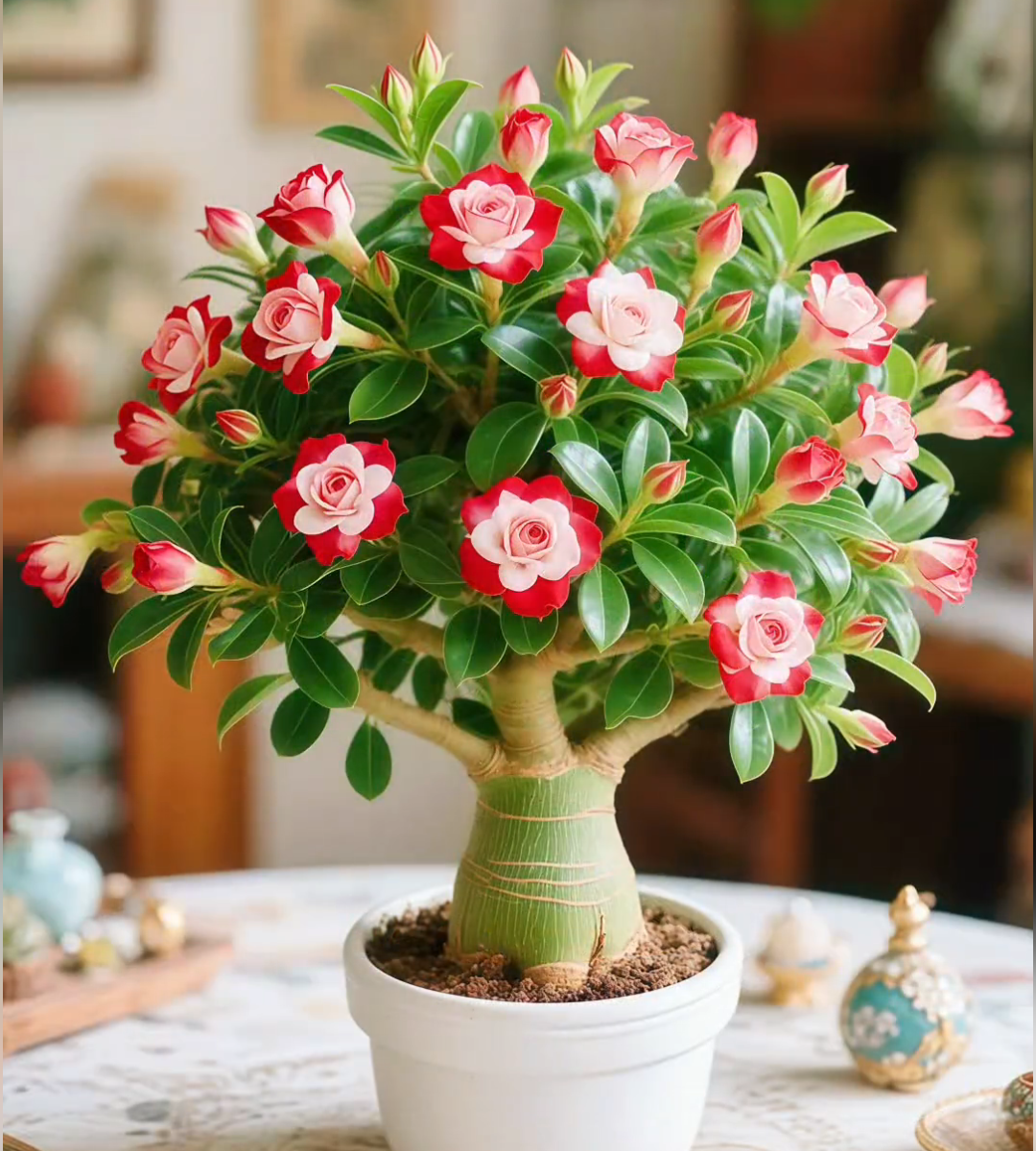 🌵 Rzadkie nasiona róży pustyni 🌺 Łatwe w uprawie