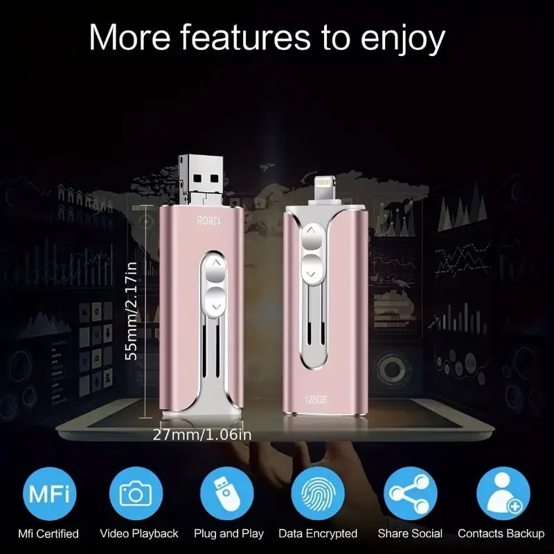 Externí paměťové úložiště FileNest 4 v 1 USB