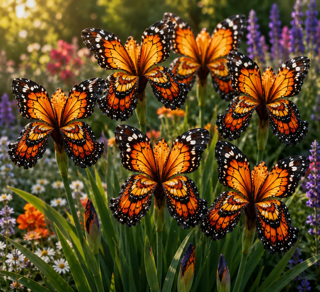 🦋Cibulky motýlích kosatců - ✨Vypěstujte si kouzelnou zahradu, která vás zaujme