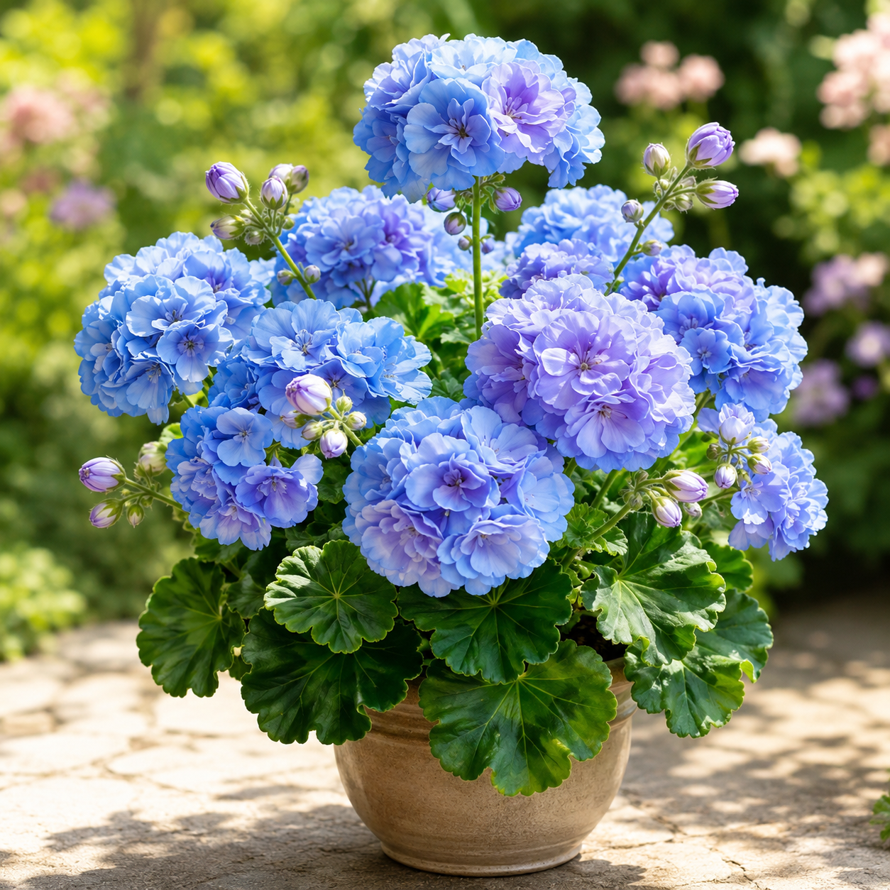 💜 Semínka obřího pelargonie Pom-Pom