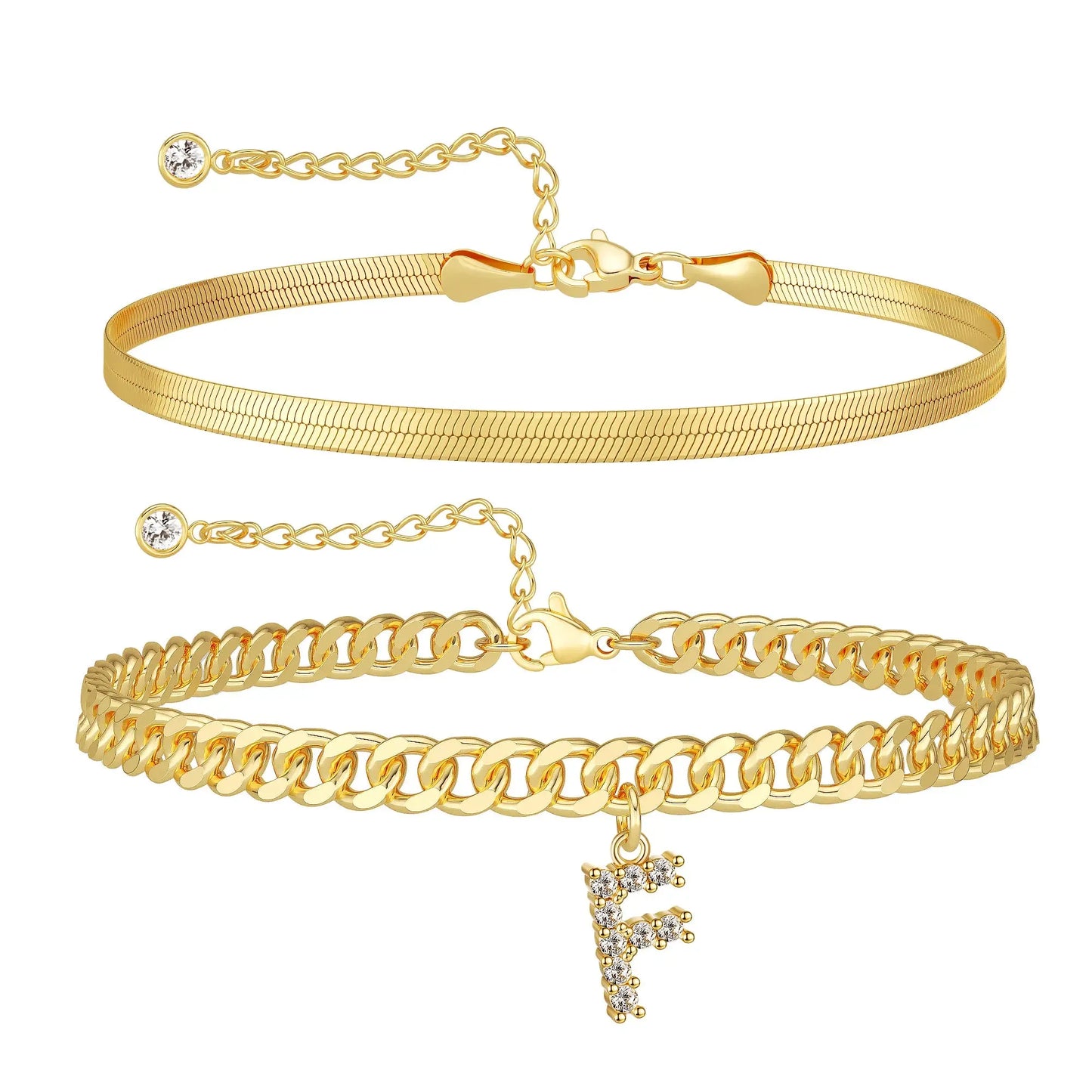 📿✨ Náhrdelník s písmeny - voděodolný, hypoalergenní, perfektní dárek!