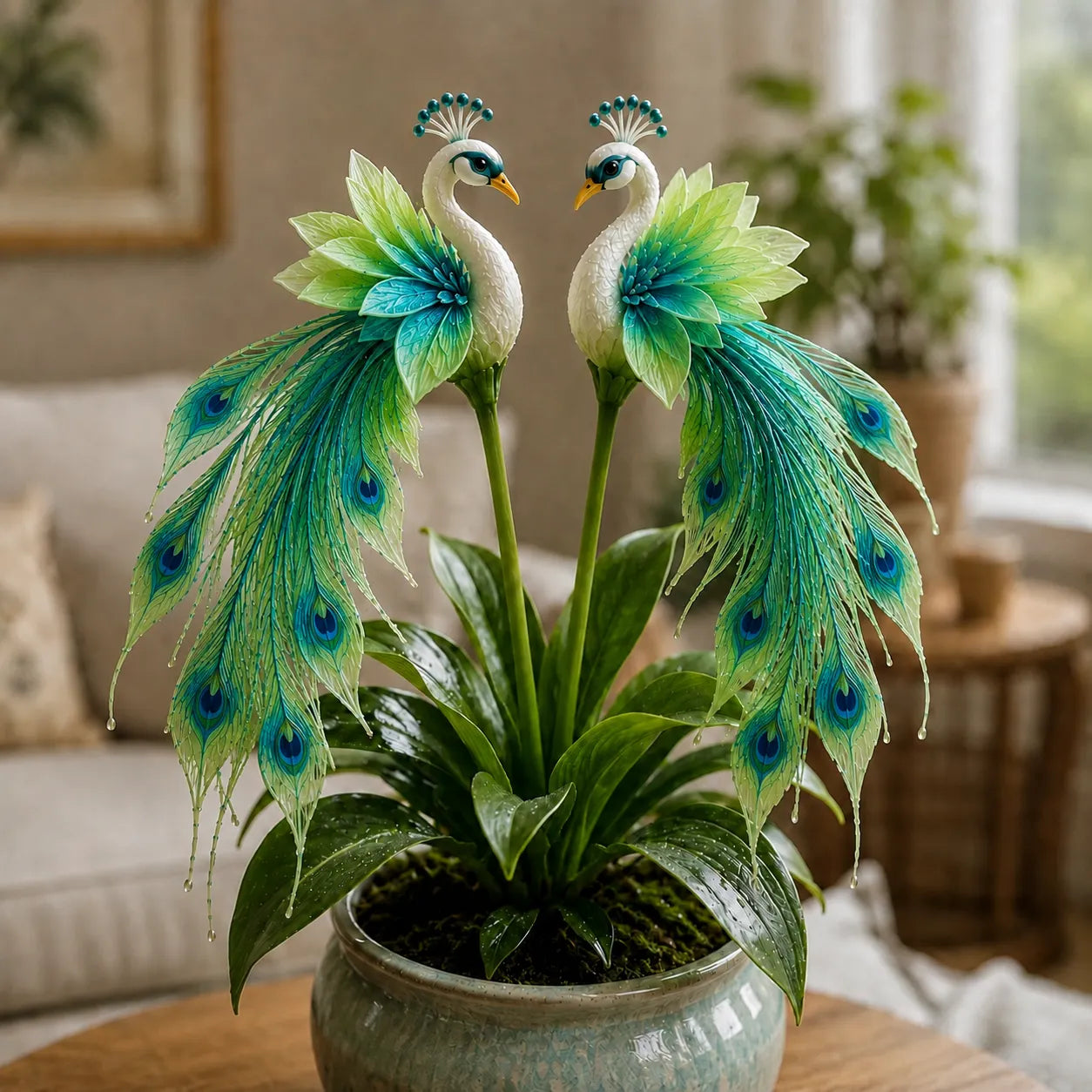 🦚 Cibulky orchidejí Peacock – Živoucí klenot ✨
