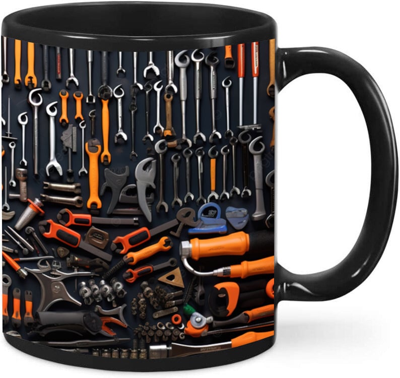⚡VÝPRODEJ NA KYBERNETICKÉ PONDĚLÍ🔧⚡Hrnček s nářadím pro mechaniky🍵