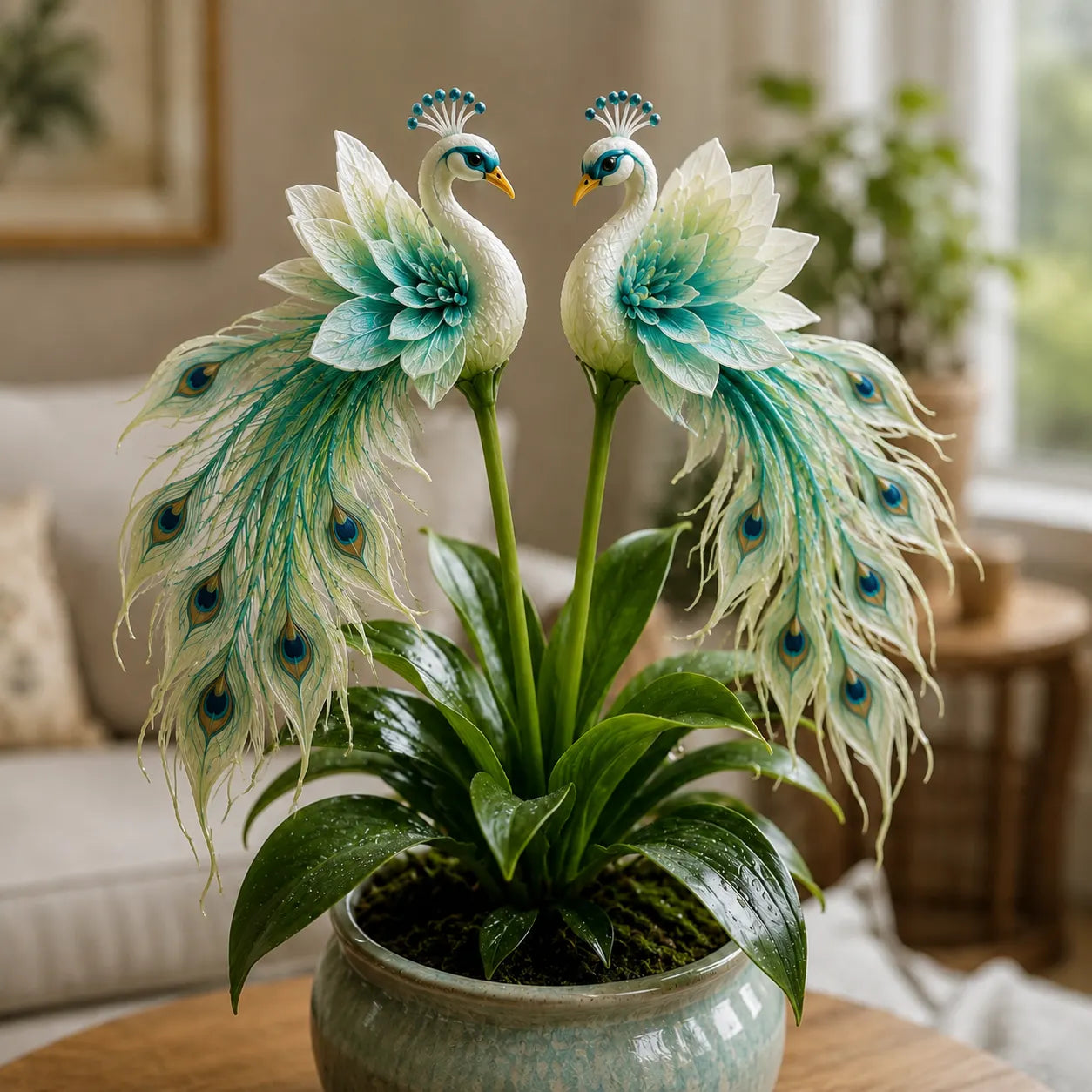 🦚 Cibulky orchidejí Peacock – Živoucí klenot ✨