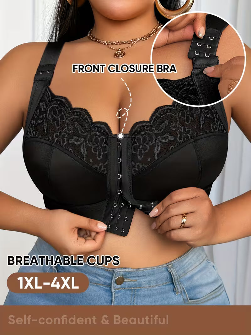 👙TRIUMPH – [4 ks]🔥50 % sleva na dámské podprsenky s plným krytím pro ženy s většími velikostmi – Podprsenky ve velkých velikostech s výraznými proporcemi