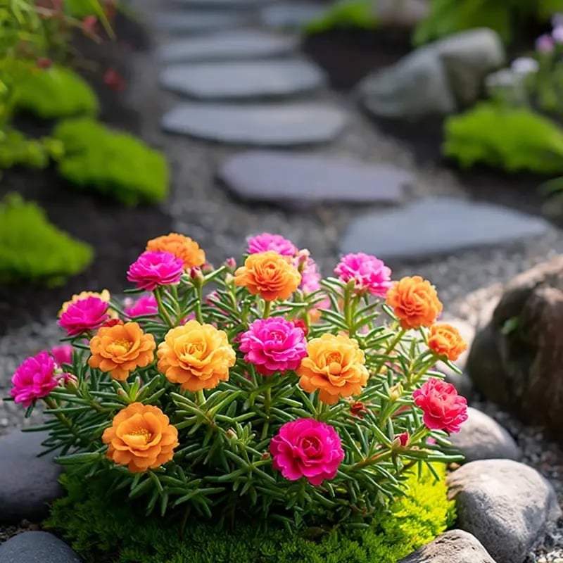 🌸Semena mechové růže – 🌿Semena trvalek / Velké květy / Snadno pěstovatelné